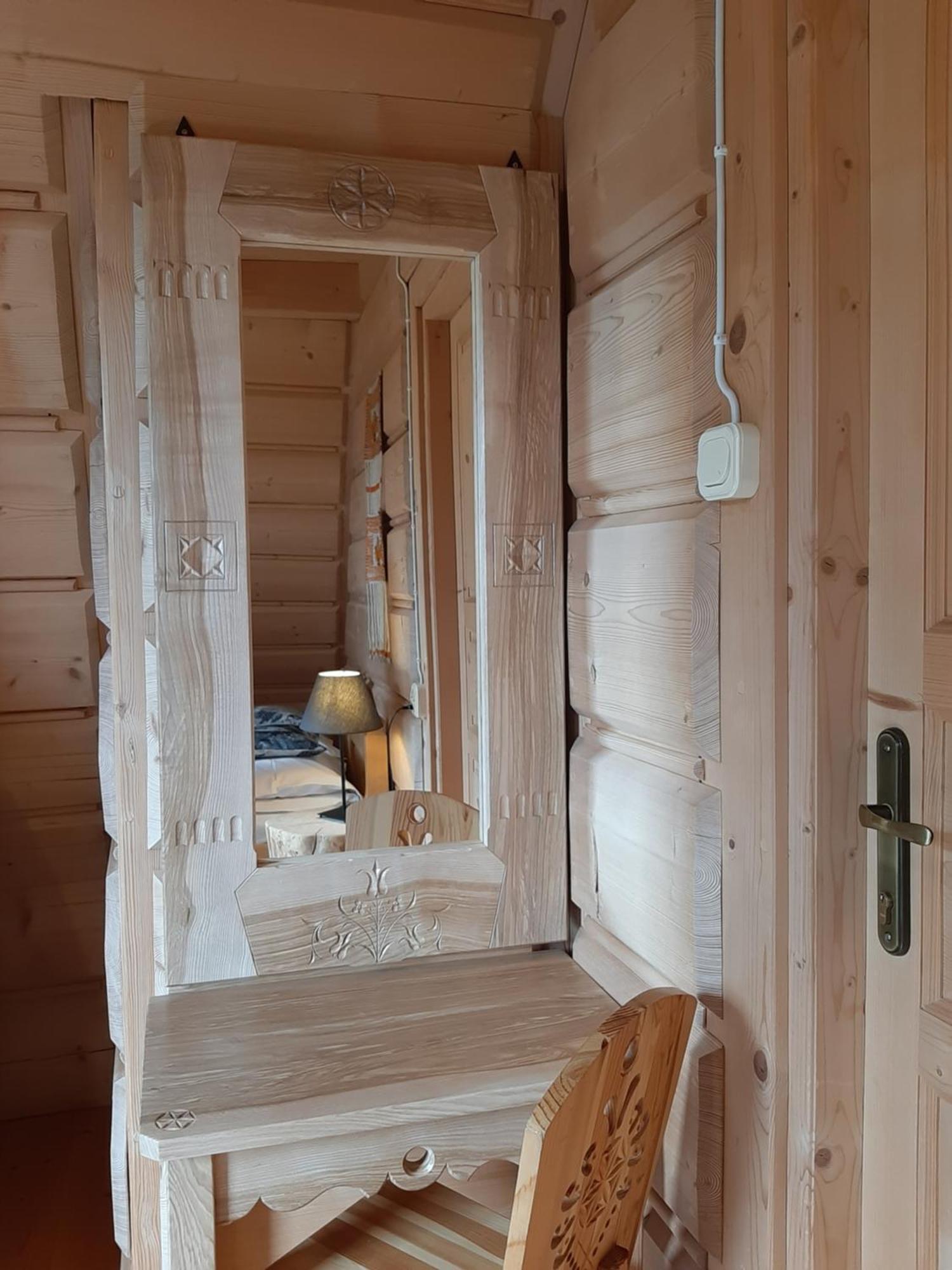 Goralski Domek Z Kominkiem - Highlander Wooden House Мужасихле Экстерьер фото